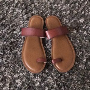 universal thread brown sandals